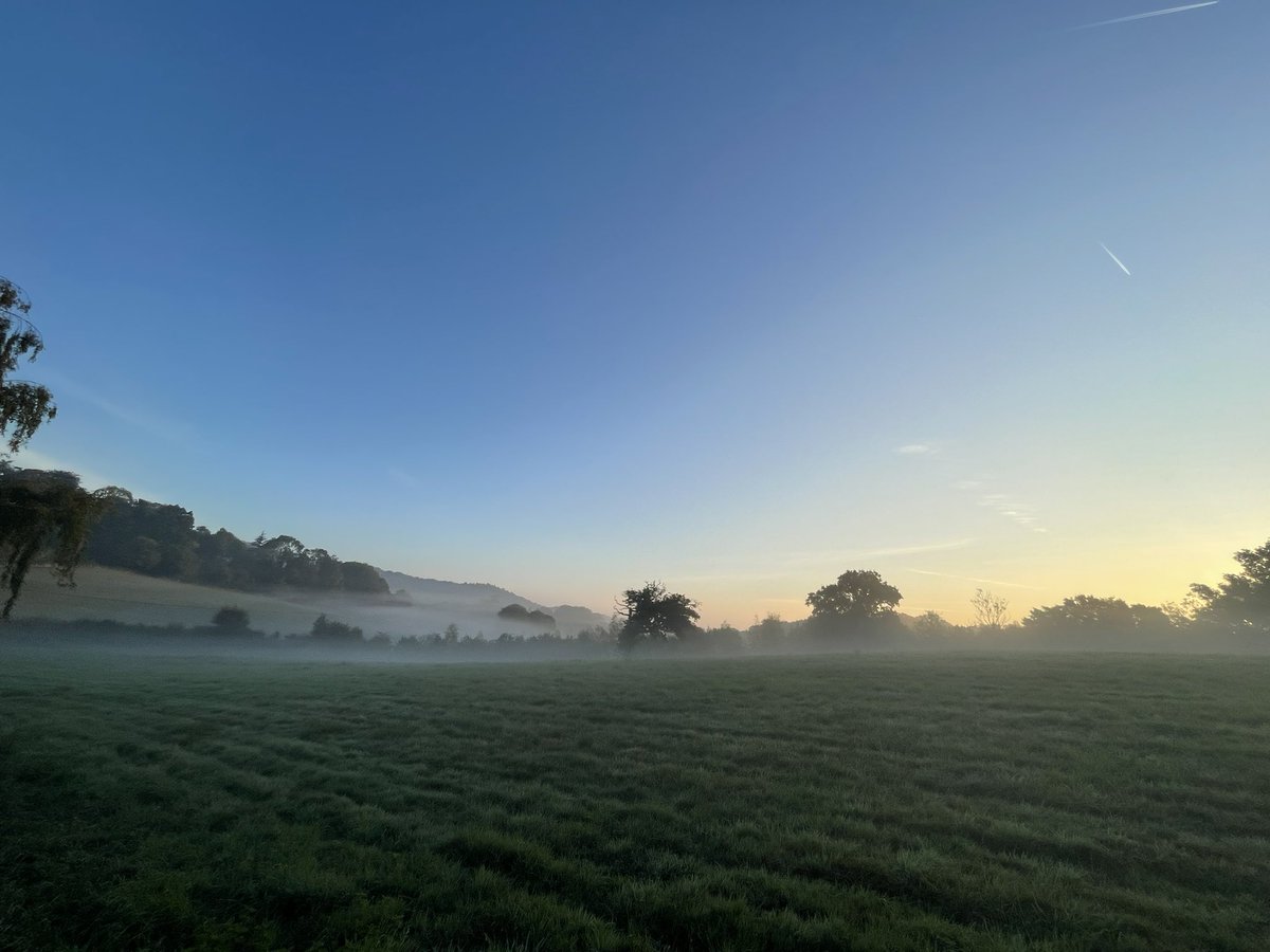 ysanneT1D's tweet photo. Now that’s a start to the day #EarlyWin #dogwalk #views #peaceful #oldwinchesterhill #goodwalk https://t.co/FaR5TIynnV