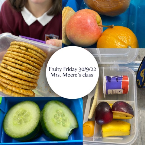 MeereHelen's tweet photo. Fruity Friday in St Joseph's 4th Class ...yummy! @kinvarans @MsBurns4th https://t.co/JgSAN4s7ky