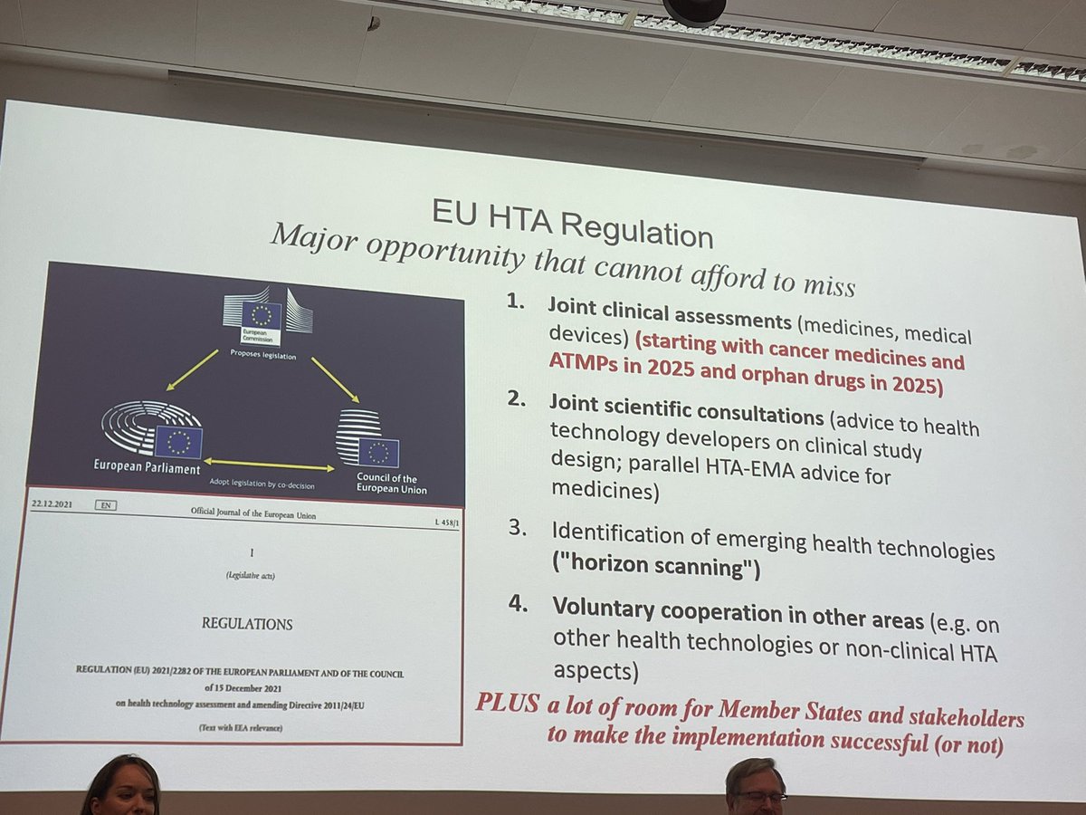 NathalieMoll's tweet photo. 2/2 Ansgar Hebborn @Roche chair of @efpia #HTA working group sharing the many challenges that need to be overcome in the implementation of the new #EU #HTAregulation and some concrete solutions @EU2022_CZ @aifp_cr #healthofeurope #missionpossible @sinieskola @_DvoracekJakub https://t.co/lv6G2pWSNn