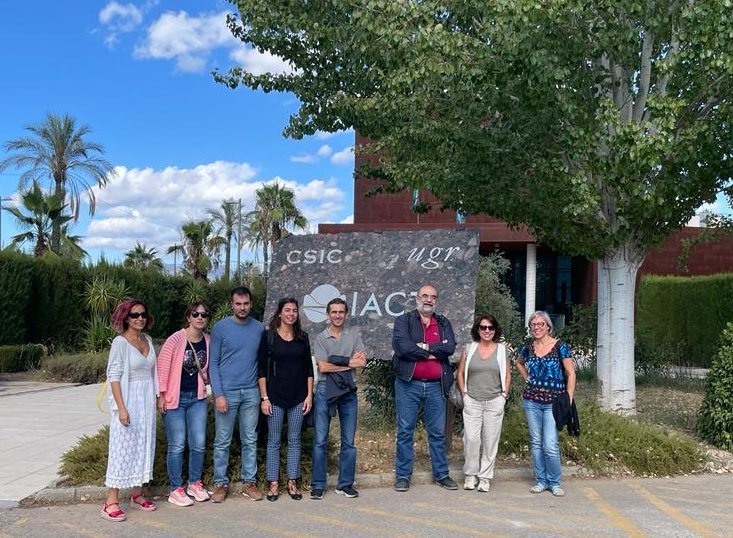 gemar_ieo's tweet photo. Nos reunimos con los compis de @IACT_divulga @UGRdivulga para seguir trabajando en el análisis de los testigos de sedimentos obtenidos en pockmarks del Canal de Mallorca, @LifeIntemares 

Intentaremos conocer la tasa de sedimentación, edad de los sedimentos y emisiones recientes https://t.co/Vd5xhrJm0w