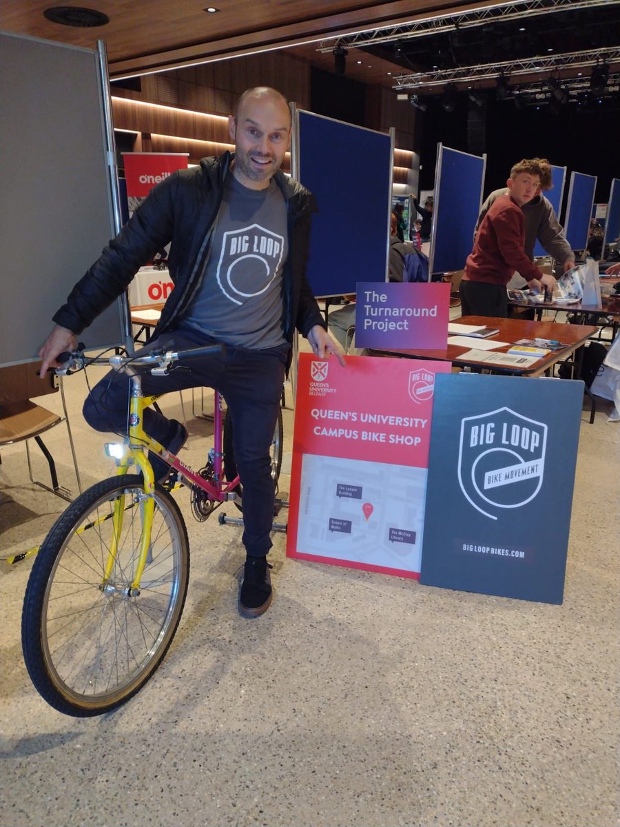 turnaroundproj's tweet photo. We loved meeting students at Queens University Fresher's Fair on Wednesday!
#socialenterprise #DoTheWork #makethechange #transitionalemployment https://t.co/qVF8pr7f25