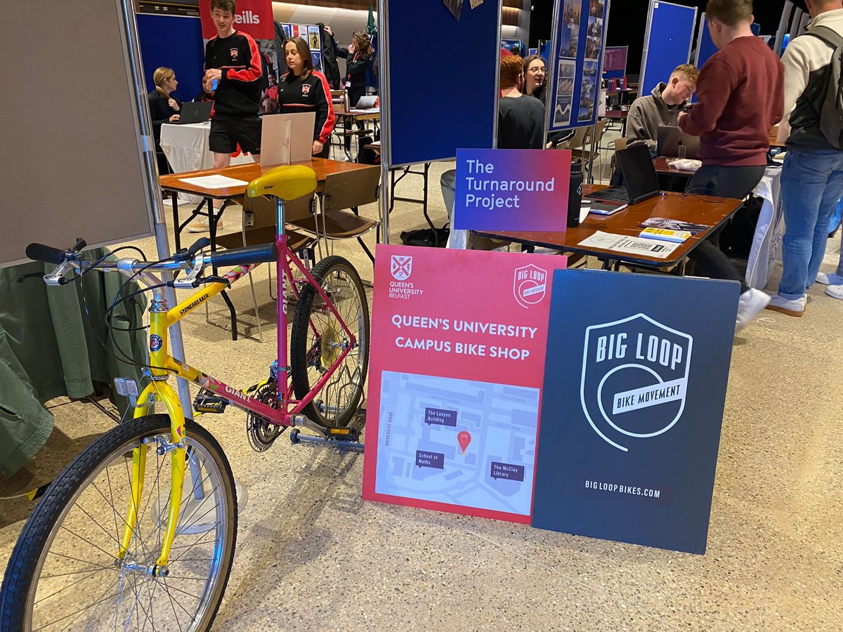 turnaroundproj's tweet photo. We loved meeting students at Queens University Fresher's Fair on Wednesday!
#socialenterprise #DoTheWork #makethechange #transitionalemployment https://t.co/qVF8pr7f25