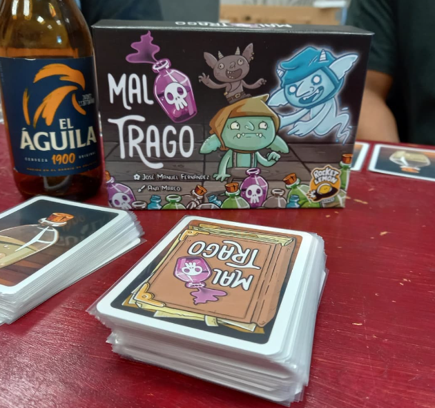 ¿Un rato libre? No dudes en pasar por nuestra asociación ¡Te ayudaremos a pasar el mal trago! 

#Madrid 
#JuegosDeMesa
#RocketLemon
#MalTrago