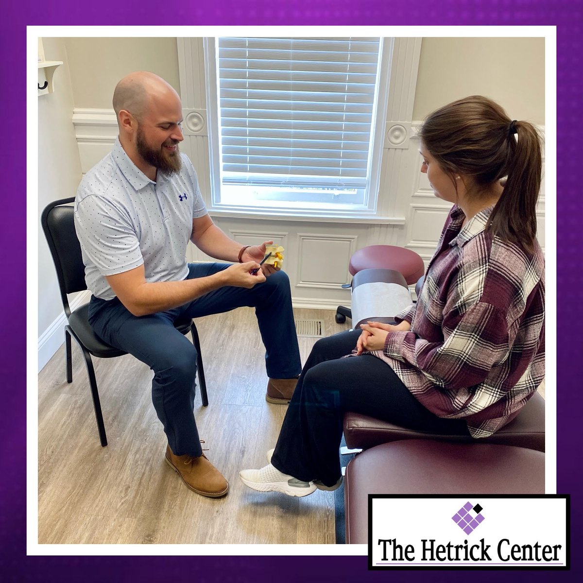 HetrickCenter's tweet photo. At your first #chiropractic visit at #TheHetrickCenter, you will receive a #consultation with your #doctor. They will take the time to learn about your #medicalhistory and discuss the best #treatmentplan based on your personal needs. #wetakethetime #evaluation #personalizedplan https://t.co/wYhMYjkImX