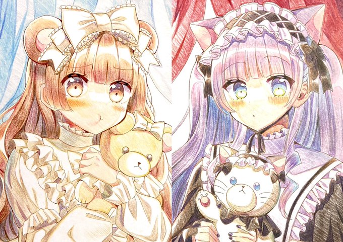 色紙いっぱい描いた
 #今月描いた絵を晒そう 