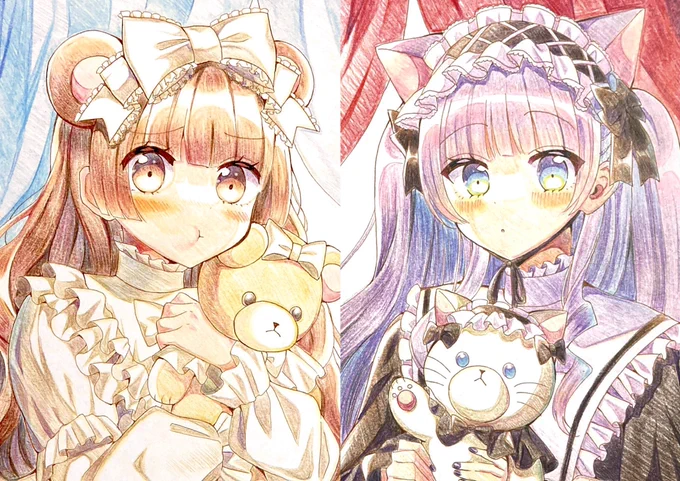 色紙いっぱい描いた #今月描いた絵を晒そう 
