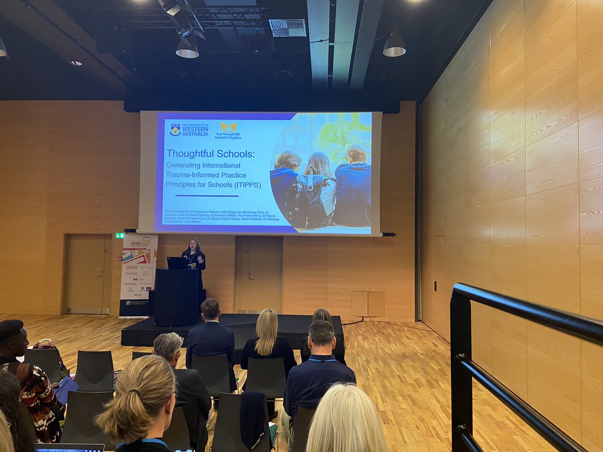 Now we have Kate Fitzgerald discussing embedding trauma-informed practices in schools in Australia #iaymh2022