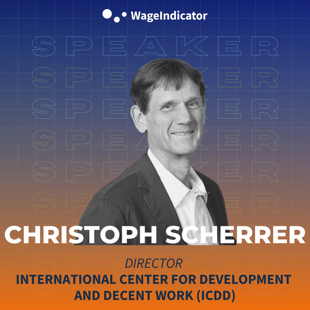 WageIndicator Foundation (@wageindicator) on Twitter photo Join us as we host Dr. Christoph Scherrer, Director at <a href="/ICDDNetwork/">ICDD Network - #DecentWork for all!</a> on Oct 7 for the launch of the Labour Rights Index, 2022. Dr. Scherrer will be on a panel discussing #LabourRights in today's changing world of work.
You can sign up for the session at wageindicator.org/Wageindicatorf… Join us as we host Dr. Christoph Scherrer, Director at <a href="/ICDDNetwork/">ICDD Network - #DecentWork for all!</a> on Oct 7 for the launch of the Labour Rights Index, 2022. Dr. Scherrer will be on a panel discussing #LabourRights in today's changing world of work.
You can sign up for the session at wageindicator.org/Wageindicatorf…