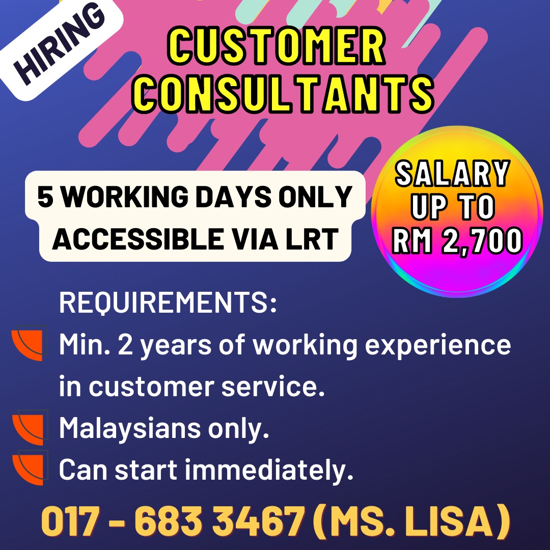 jamillazain's tweet photo. Customer service inbound or outbound? Yang mana satu pilihan anda?

@apskillset_my @myjobvacancyy @kerja_kosongMY @kerjakosong123 @KerjaOh @twt_kerja @sebarkerja @Oh_KerjaKosong @twtkerjakosongg @Peluangkerjaya @ejawatankosong @haikerja @JwtnKosongMY @Twt_IklanKerja https://t.co/xfxvJvgs8m