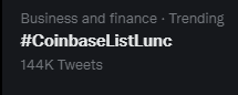 It seems like there is only one choice for you <a href="/coinbase/">Coinbase 🛡️</a>!!! #CoinbaseListLunc