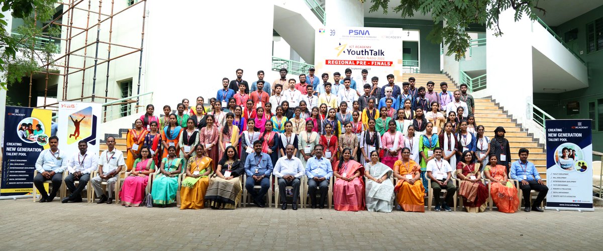 raguraamrsk's tweet image. We take great pride and pleasure to have hosted the Youth Talk 2022, the Massive  Talkathon of India.

Thanks to Mr.V.Poorna Prakash,State Head, ICT Academy for the gracious presence. 

Congratulations to all the contestants👍🏻
@psnacetofficial @ictacademyindia 
@csepsnacet