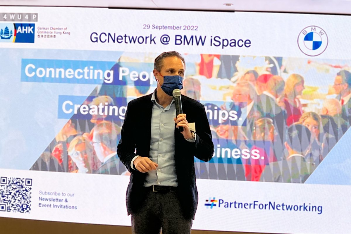 GICGCCHongKong's tweet image. Wow! More than 100 members &amp;amp; guests joined our #GCNetwork @ BMW iSpace last night, making it our biggest #networking event of the year so far. Special thanks to our premium partner #BMW for hosting us! Look out for our next event in October! 😎
#GCCHK #BMWHK #PartnerForNetworking
