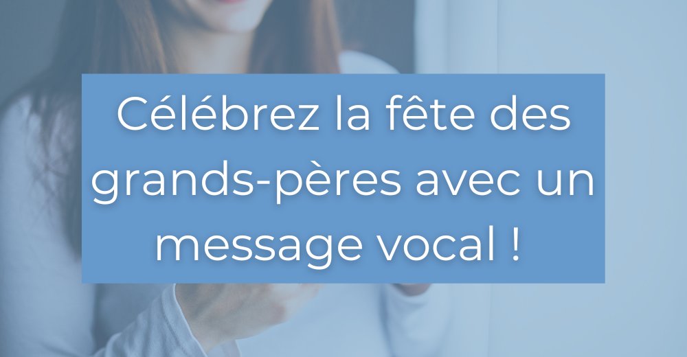 smspartner's tweet photo. 🧑🦳J-2 avant la fête des grand-père
👉Une occasion de communiquer par message vocal
👉Retrouvez notre article : https://t.co/7s3GwcUsbL
#fêtegrandspères #communicationdigitale #voicepartner https://t.co/aCLfo9uj4H