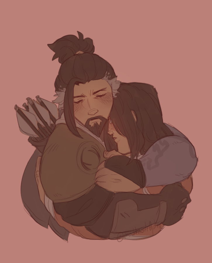 mattastr0phic's tweet photo. Make peace with yourself, treat yourself, Hanzo https://t.co/70gMLPzYcC