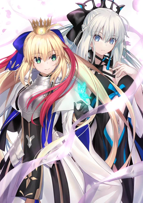 キャストリアとモルガン。大好きなコンビ。#FGO 