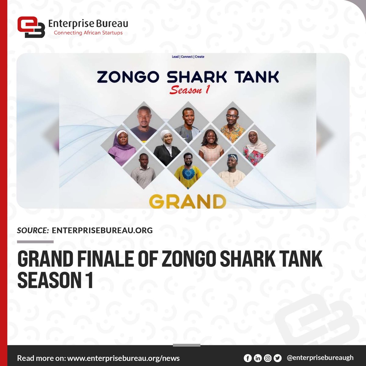 0xDaoLynx's tweet photo. A project of ZongoVation Hub, the Zongo Shark Tank Business Reality TV Show.
Read more on the link below.
https://t.co/YH6Kb0YaOL
@ZongoVationHub
#enterprisebureau #startus #entrepreneur #business #realityshow #zongo #zongosharktank #ideas #employment https://t.co/ZFqCTKqVBo