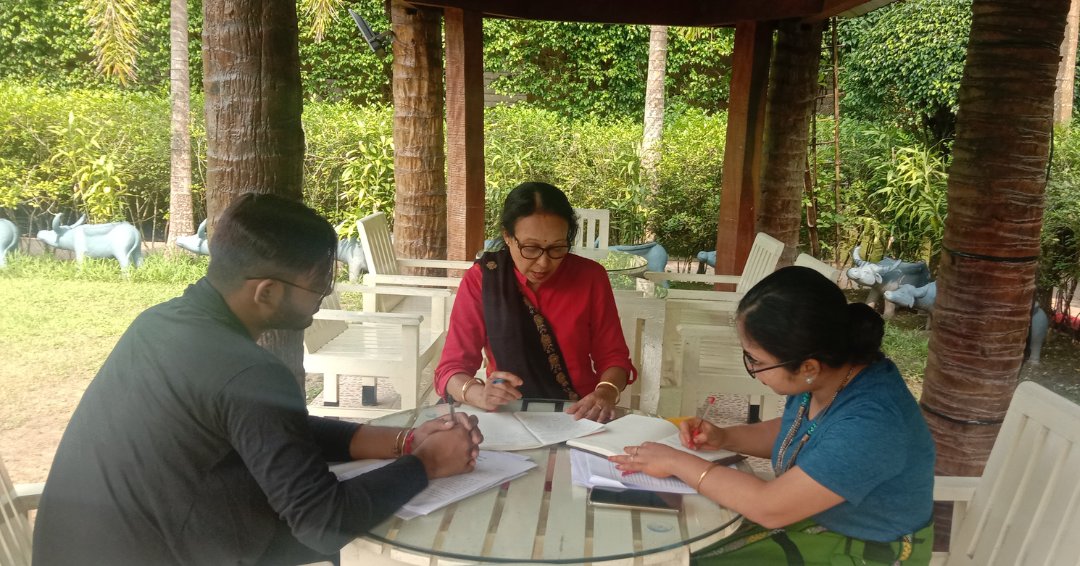 BritishArts's tweet photo. These photos are from the #WriteAssamese workshop which took place in April in Assam – a project between @WritersUntold and @Bee_Books which carves out a space for consistent, quality translations emerging from Assam to generate new fiction for international audiences. https://t.co/wgwTd8r153