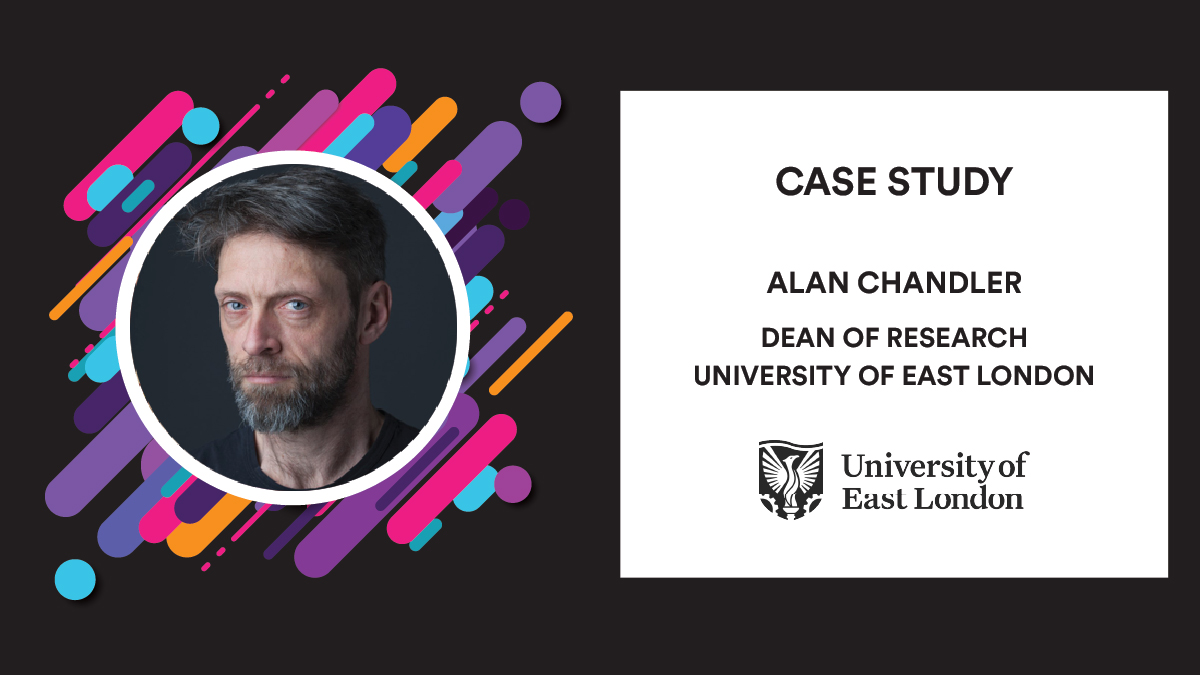 HivveImpact's tweet photo. We're looking forward to Alan Chandler talking us through how @uel_news adapts #researchculture to accommodate #researchimpact at this year's #ImpactSymposium22! https://t.co/DKeorctSkI