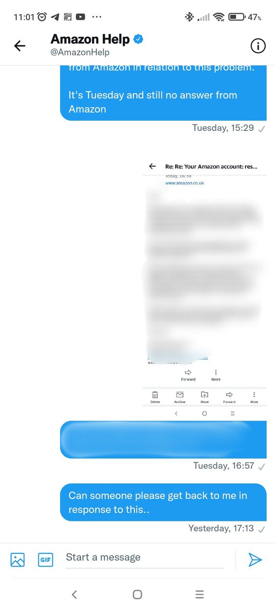 minno316's tweet photo. @AmazonHelp @AmazonUK @amazon 
Absolutely no help been locked out of my account 1 week today. After several phone calls and emails still can't help and ignore me as well.. Amazon no help
As paying customer this is ridiculous https://t.co/msGaLFOxfg