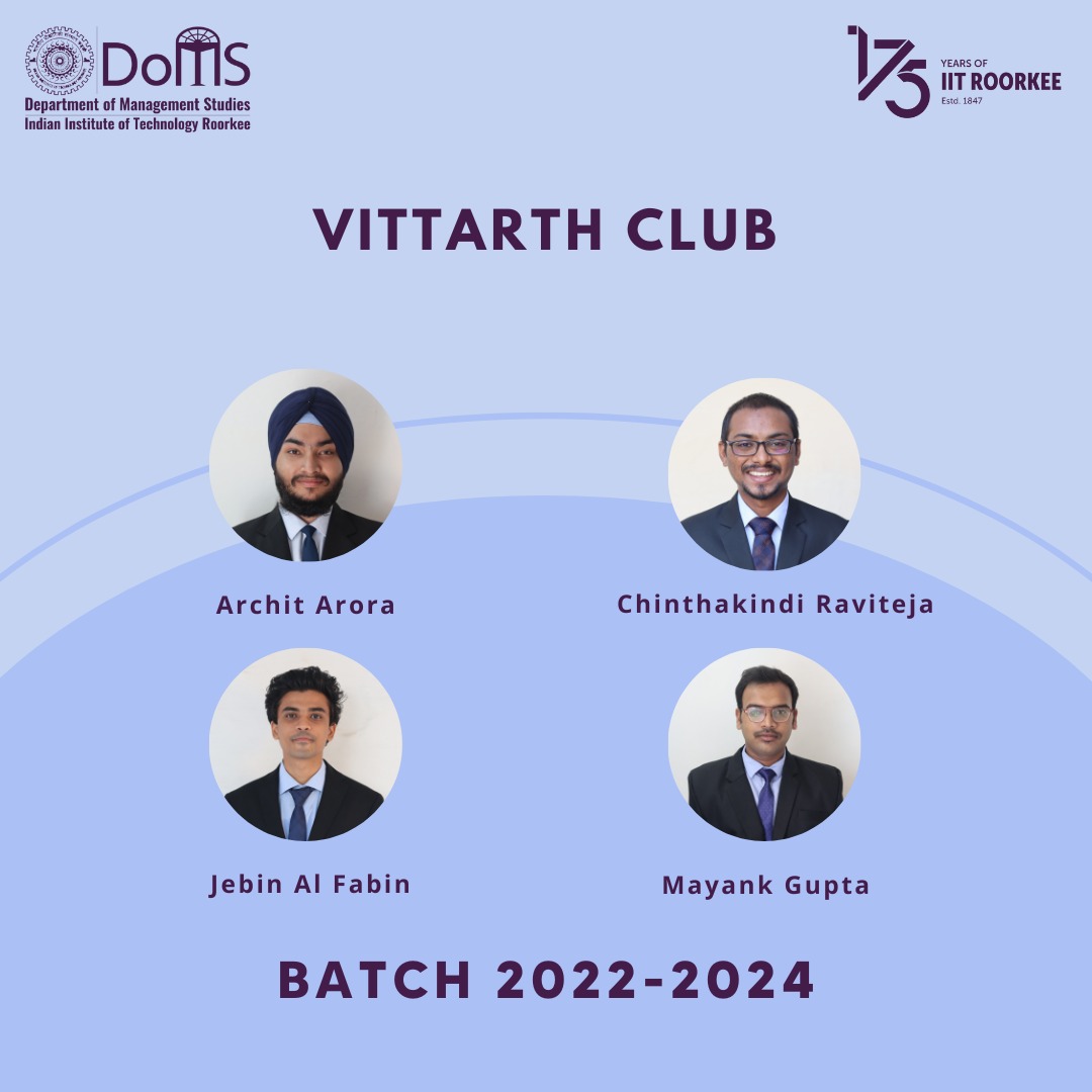 domsiitr's tweet photo. "There is no secret to success. It is the result of preparation, hard work, and learning from failure."
 –Colin Powell

We are pleased to present the CLUBs and their members for the MBA Class '24.

#MBA #IITRoorkee #DoMSIITR #LifeAtIlTR #management https://t.co/Qe8SrXXHAg
