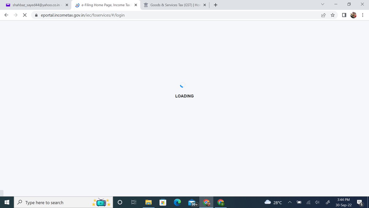 shahbaz_sayed's tweet photo. Income tax website issue.
Please extend due date.
@nsitharaman @nsitharamanoffc @FinMinIndia @IncomeTaxIndia @theicai @ICAICMA @icsi_cs @CAclubindia 
#Extend_Due_Date_Immediately 
#Extend_Due_Dates_Today 
#Extend_Due_Dates https://t.co/PTUZ45Ihnd