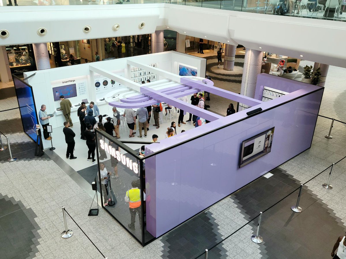 The Pop-Up Studio has unfolded at Westfield, White City! Find us in the North Atrium for hands-on with our latest Galaxy Z Fold4 and Z Flip4 devices and come away with some BTS goodies. --- The Pop-Up Studio closes on 9-Oct and is open 7 days a week: Mon-Sat 10AM-9PM Sun 12PM-6PM