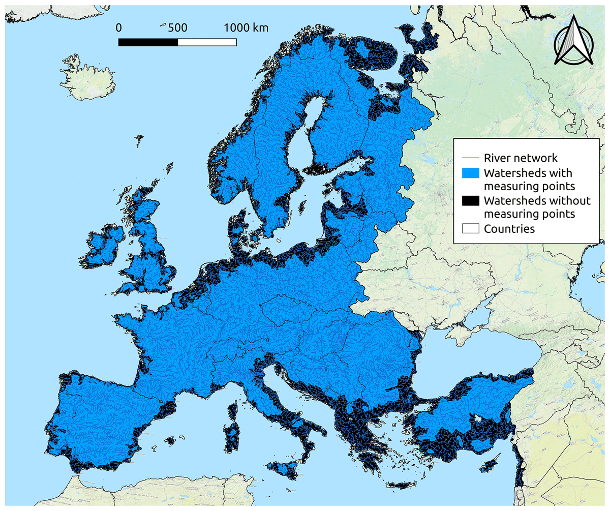 AttiCastellarin's tweet photo. It's European #FlowDurationCurve day!
Enjoy an #OpenAccess #Dataset of interpolated curves across #Europe https://t.co/9RarILg4PF and associated #DataDescription paper https://t.co/wEtpPDo3Rk https://t.co/J89uSNiU0b
