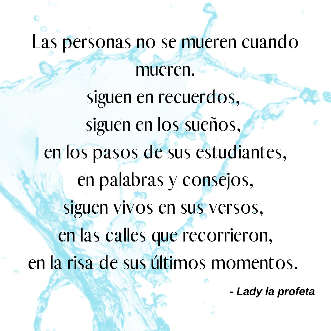 Las personas no se mueren cuando mueren...☺

#writing #writerscommunity #writerprofetainstagram #creativewriting #typewriter #prose #poet #instapoet #words #writer #amor #poetryislife #write #poets #instapoem #writerprofitainstagram #poetryporn