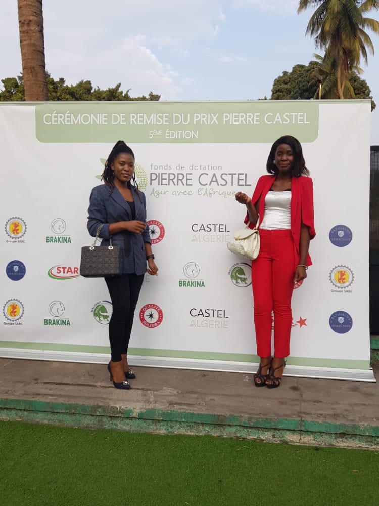 ypard_rdc's tweet photo. L'équipe de @ypard_rdc présente à la cérémonie de remise des prix aux lauréats du Concours @FdsPierreCastel. Ns félicitations à Madame @malukisasivi de @MANITECHCongo et Madame #BulaBula. Ns soutenons notre candidate @PicassoMakofi qui était aussi dans la course. @BracongoSa https://t.co/6qi5pG7WbY