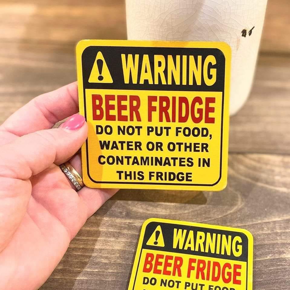 For the new office fridge