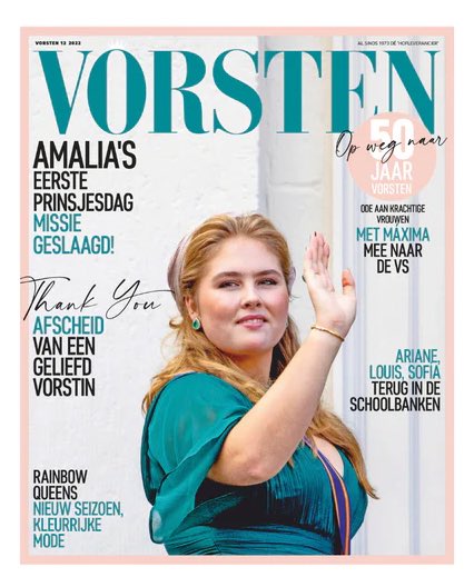 Deze maand de coverfoto van Vorsten met Amalia ;) Copyright Albert Nieboer #vorsten