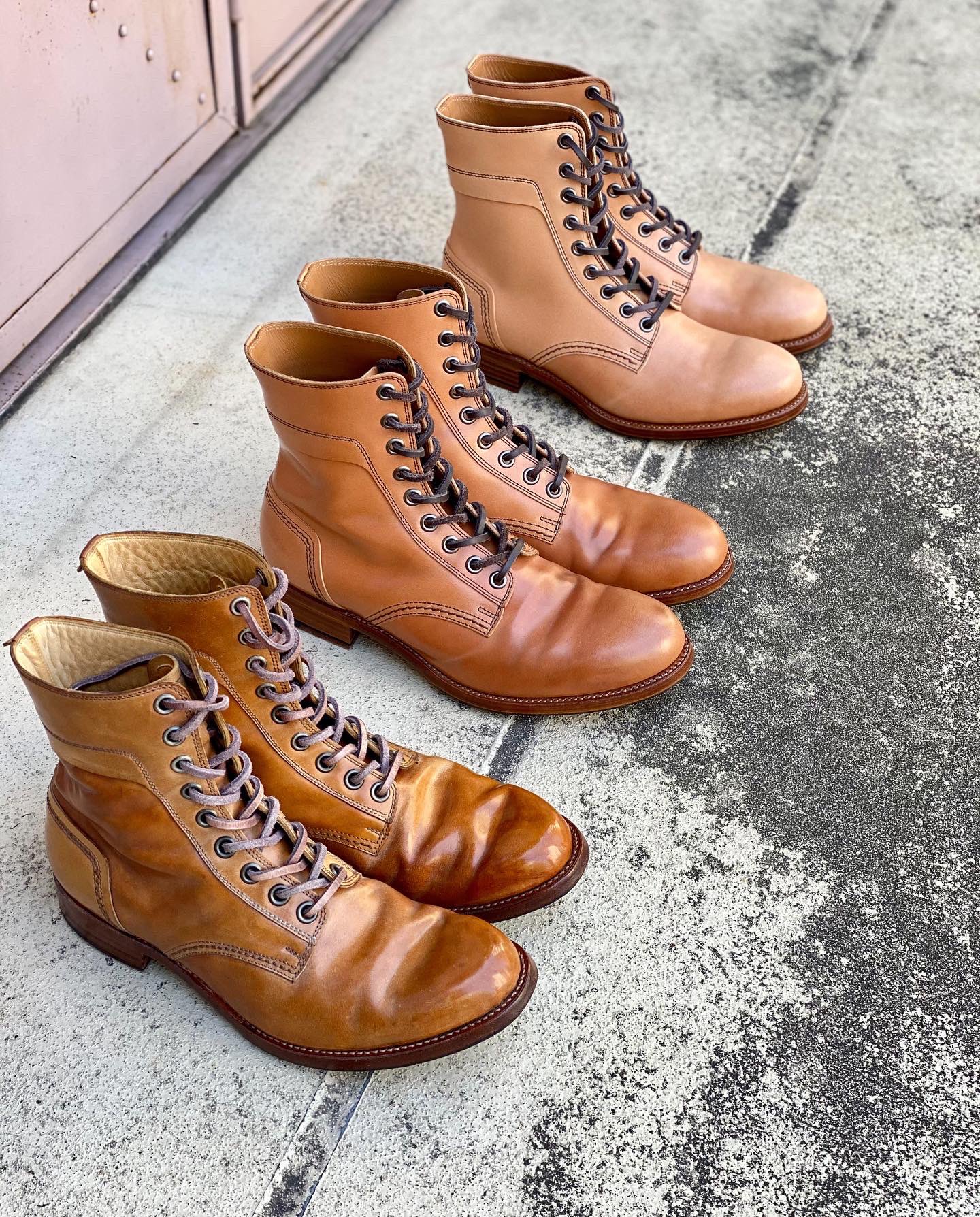 chausser ショセ ナチュラルコードバン chausser ショセコードバン