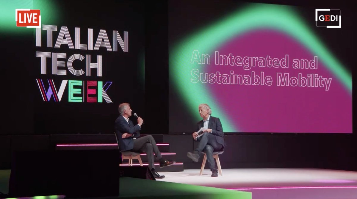 ITItalianTech's tweet photo. Ugo Grovigli, Atlantia: "@yunextraffic - al centro del nostro percorso di innovazione - sta diventando un prodotto sempre più performante con sistemi di advanced perception e smart mobility utilizzati oggi in 600 città in tutto il mondo ed anche in megalopoli come Londra."

#ITW https://t.co/bbgEaAgs2t