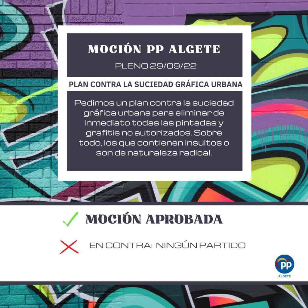 PPalgete's tweet photo. 📣Ayer, nuestro grupo municipal @PPalgete llevó estas 2 mociones al pleno de septiembre. 
✅Ambas fueron respaldadas por la mayoría de los concejales de la corporación.
#PlenoAlgete
#TrabajandoPorAlgete 👍🏻 https://t.co/oabhgIhyCN