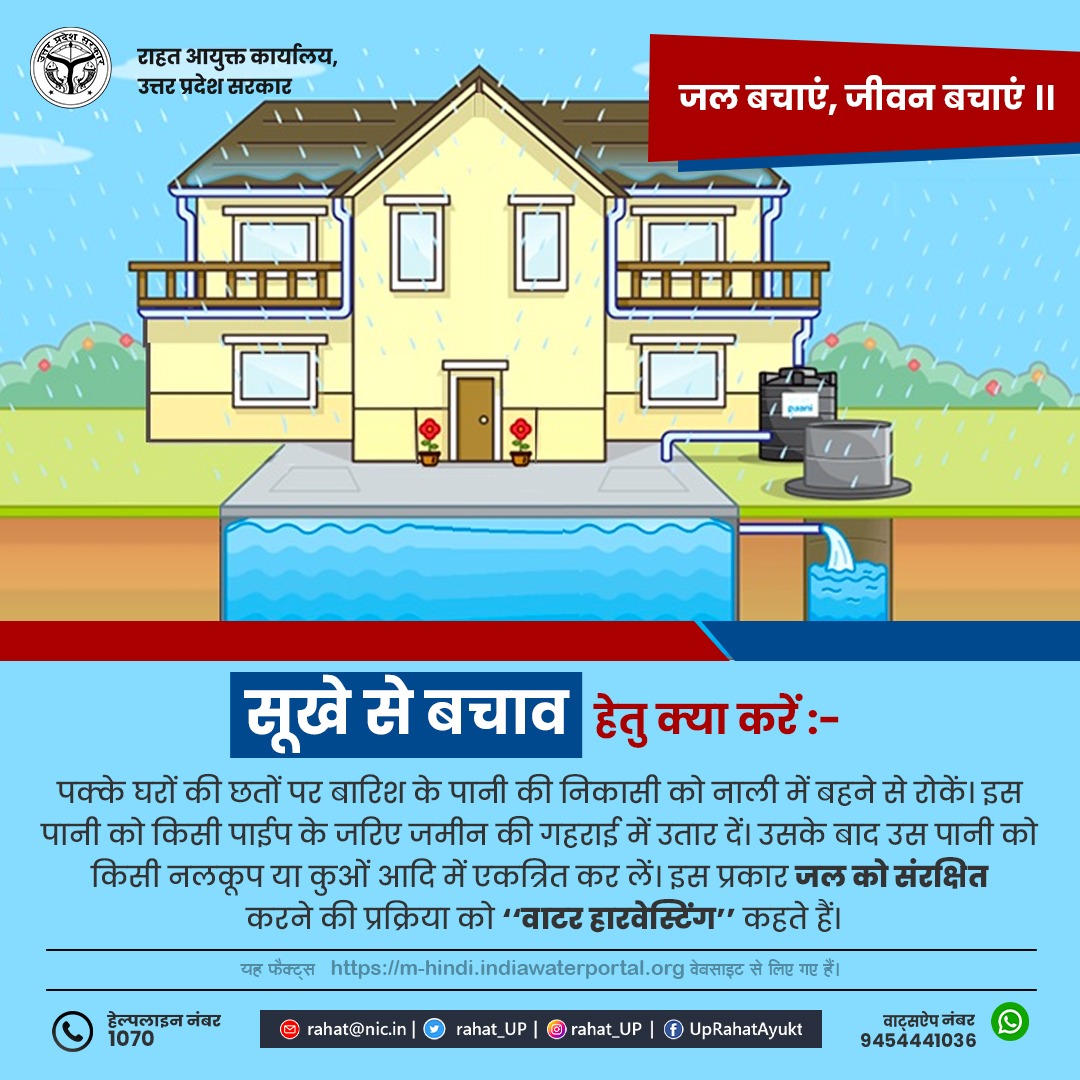 rahat_up's tweet photo. सूखे से बचाव हेतु क्या करें :-
#draught #prepration #groundwater #naturalcalamaties #waterretoration #savewater #restorewater https://t.co/HZEMoCENi2