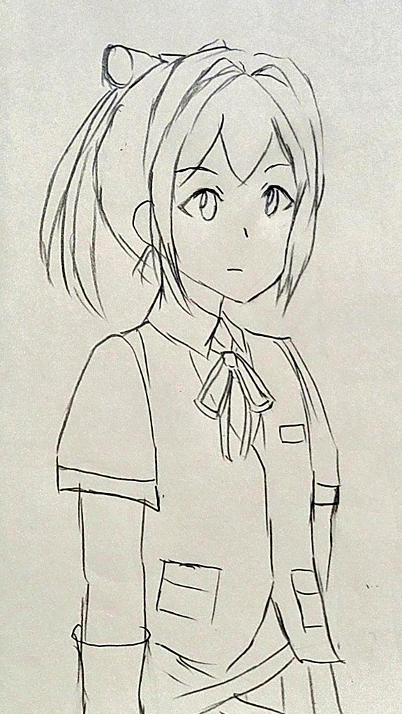 #今月描いた絵を晒そう
陽炎型 