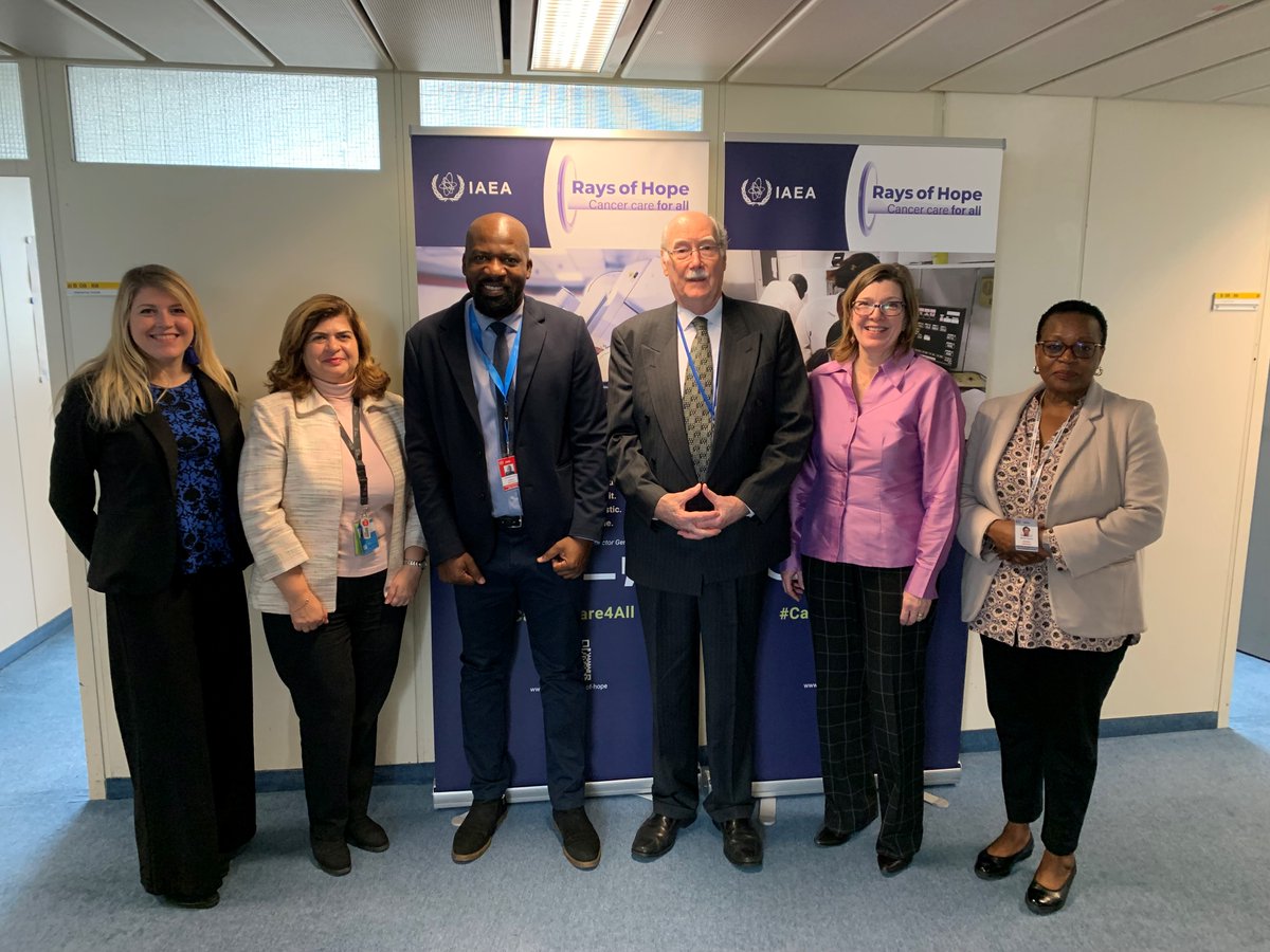 During the meeting with the delegation from Zimbabwe 🇿🇼, <a href="/iaeapact/">IAEA PACT</a> reinforced its commitment to supporting the finalization of the National Cancer Control Strategic Plan 2022-2026. #CancerCare4All #IAEAGC #SDG3