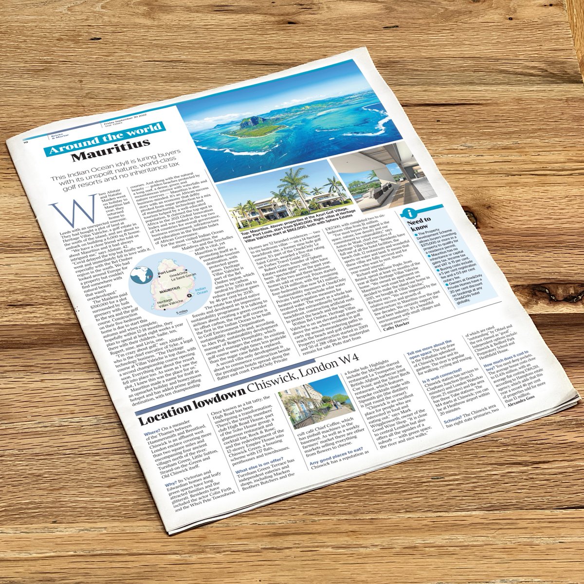 SphereEstates's tweet image. Where to buy property in Mauritius. @cathyhawker's  article in @TimesProperty, featuring Heritage Villas Valriche, One&amp;amp;Only Le Saint Géran Private Homes and Azuri Ocean &amp;amp; Golf Village. 

#mauritius #villasvalriche #azuri #oneandonlylesaintgeran #mauritiusproperty #luxuryhomes