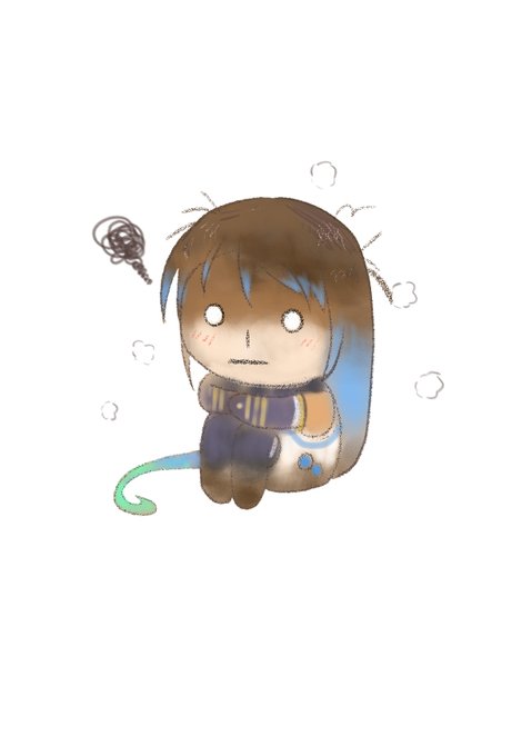 #同じ人が描いた温度差が凄い絵を貼る 
なかなかの温度差だと思う 