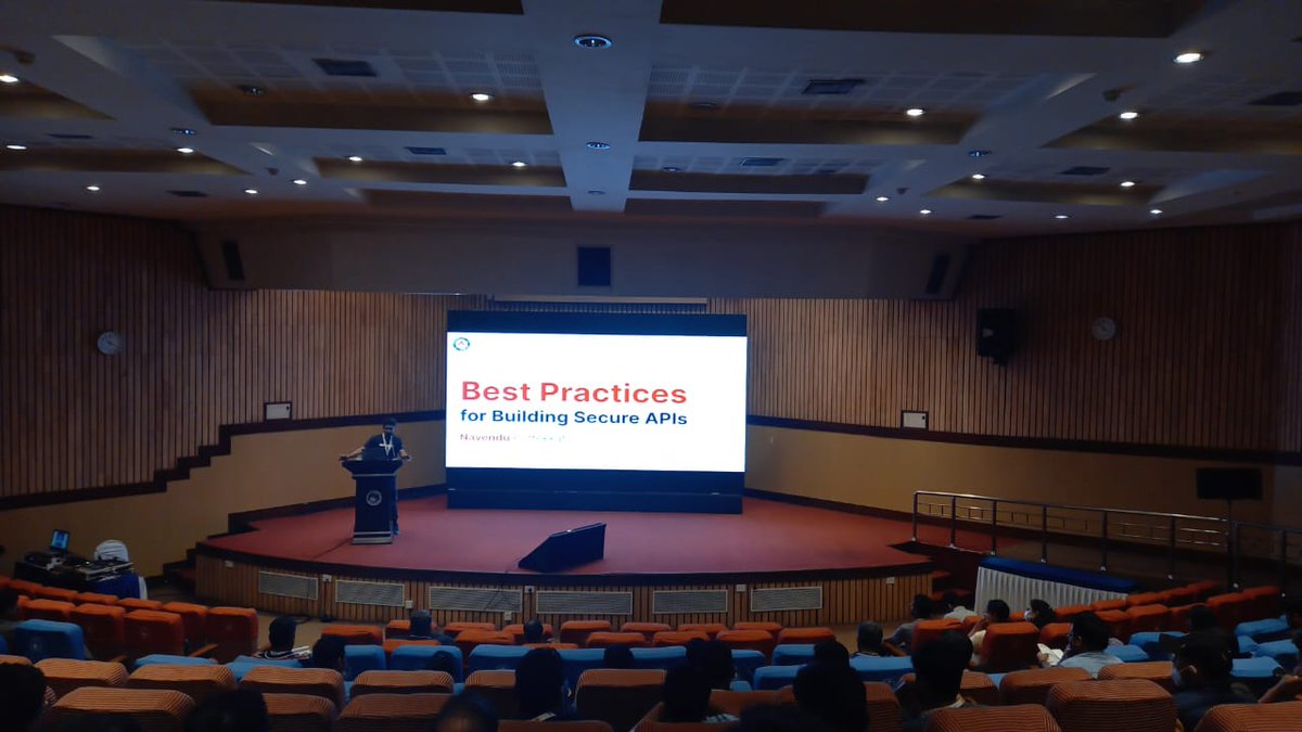 OpenSourceForU's tweet image. Navendu Pottekkat, Developer Advocate, API7.ai is now on stage discussing “Best Practices for Building Secure APIs” at our Developers&apos; Meet Track in Hall B at Open Source India 2022.

#OSI2022 #OpenSource  #Kubernetes #Developers #DevOps #OpenSourceIndia #OSI