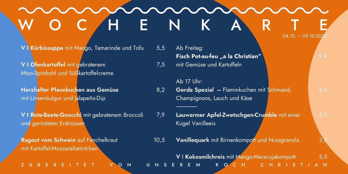 cafemezzo's tweet photo. Mezzo Wochenkarte KW40 - Genießt den Herbst im Mezzo🍂 https://t.co/FpHuO3h9hs