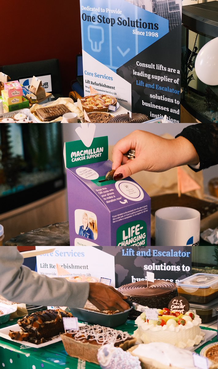 Nothing beats a fresh Friday morning starting with a hot cuppa and homemade cakes🍰. We host a #MacmillanCoffeeMorning again in the office this year to support people living with cancer.

Overall, our team raised £266. A big thank you to everyone who contributed 😊!
