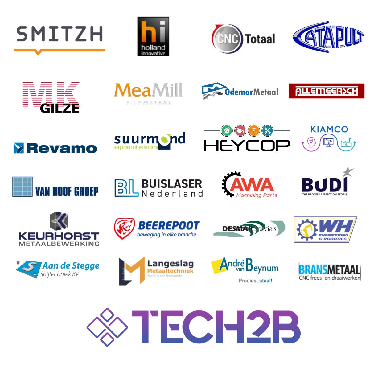 Tech2Bcc's tweet image. Afgelopen weken hebben we weer nieuwe bedrijven mogen verwelkomen op ons Tech2B platform. Ook hebben bedrijven hun account geüpgraded naar GOLD. Het grootste B2B kwaliteitsnetwerk met 400.000+ bedrijven binnen de maakindustrie. Van toeleveranciers tot ingenieursbureaus.