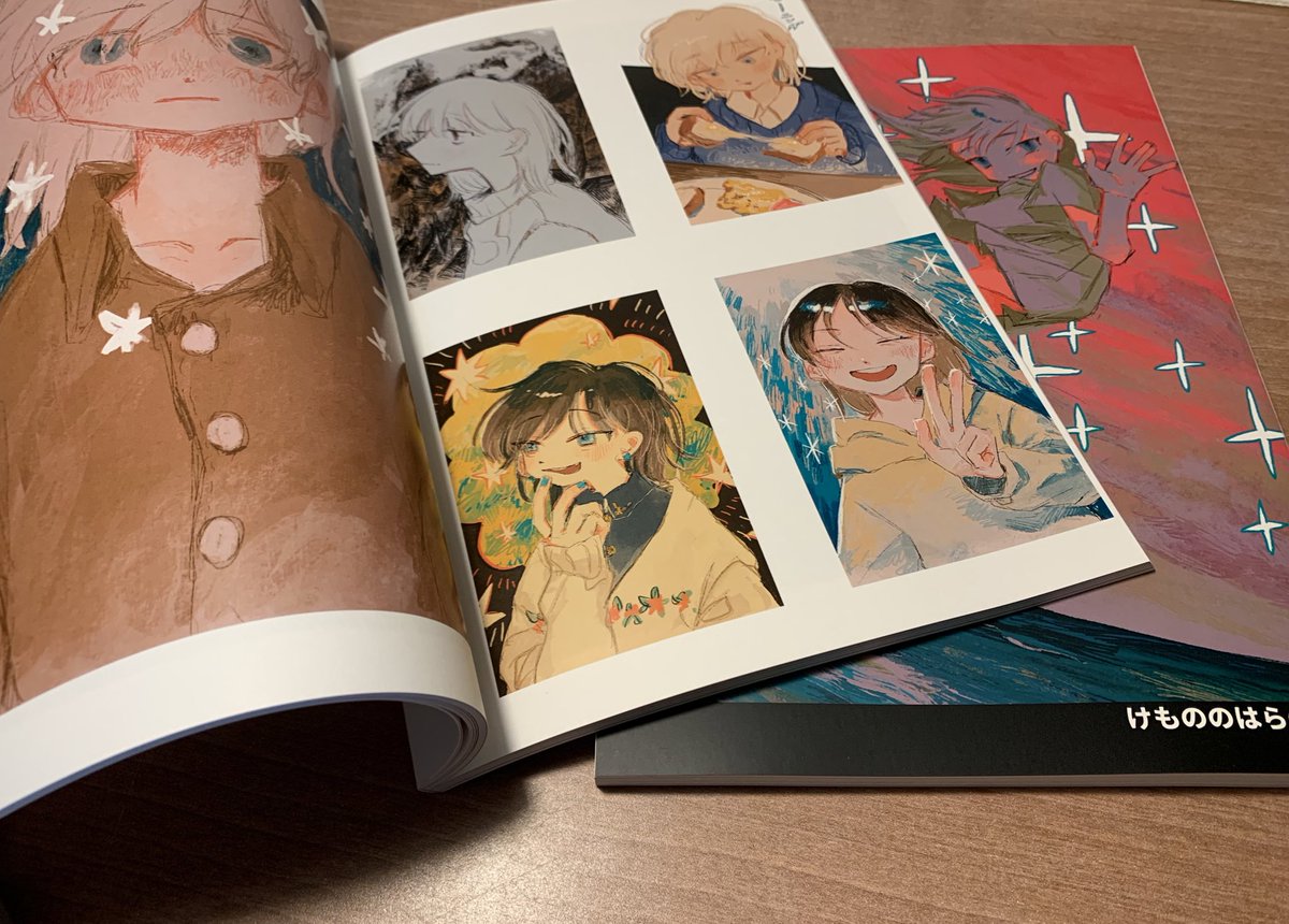 こちらの企画に参加します!!
142pの分厚〜い画集を置かせていただきます📖
#つくしライブラリー
TSUKUSHI LIBRARY
会期:10/7〜11/3
場所:名古屋 草叢BOOKS新守山店
▼出展画集
『けもののはらのなか』
2年間で描いたたくさんの絵達と日記なども入った総まとめ的な1冊です