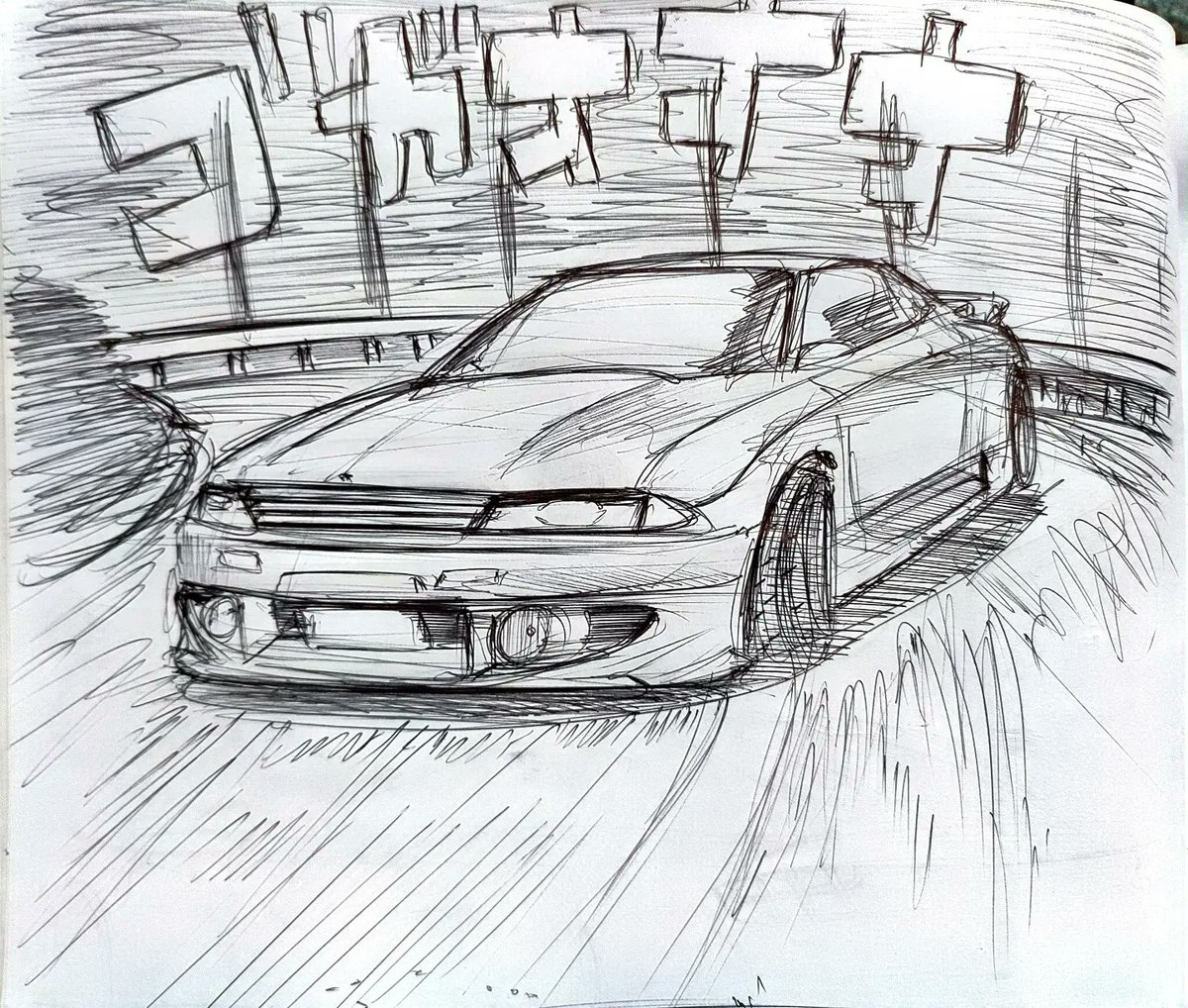 randomcardesign's tweet photo. Trying out manga style, reference from initial D.
#carsketch #cardoodle #cardrawing #cardesignsketch #manga #mangaart #art #initiald #initialdmemes #initialdworld #r32 #jdm #sketch #design #drawing #doodle #drift #auto #autoart #r33 #r34 #nissanfanartfriday https://t.co/4QNtcRd5FG