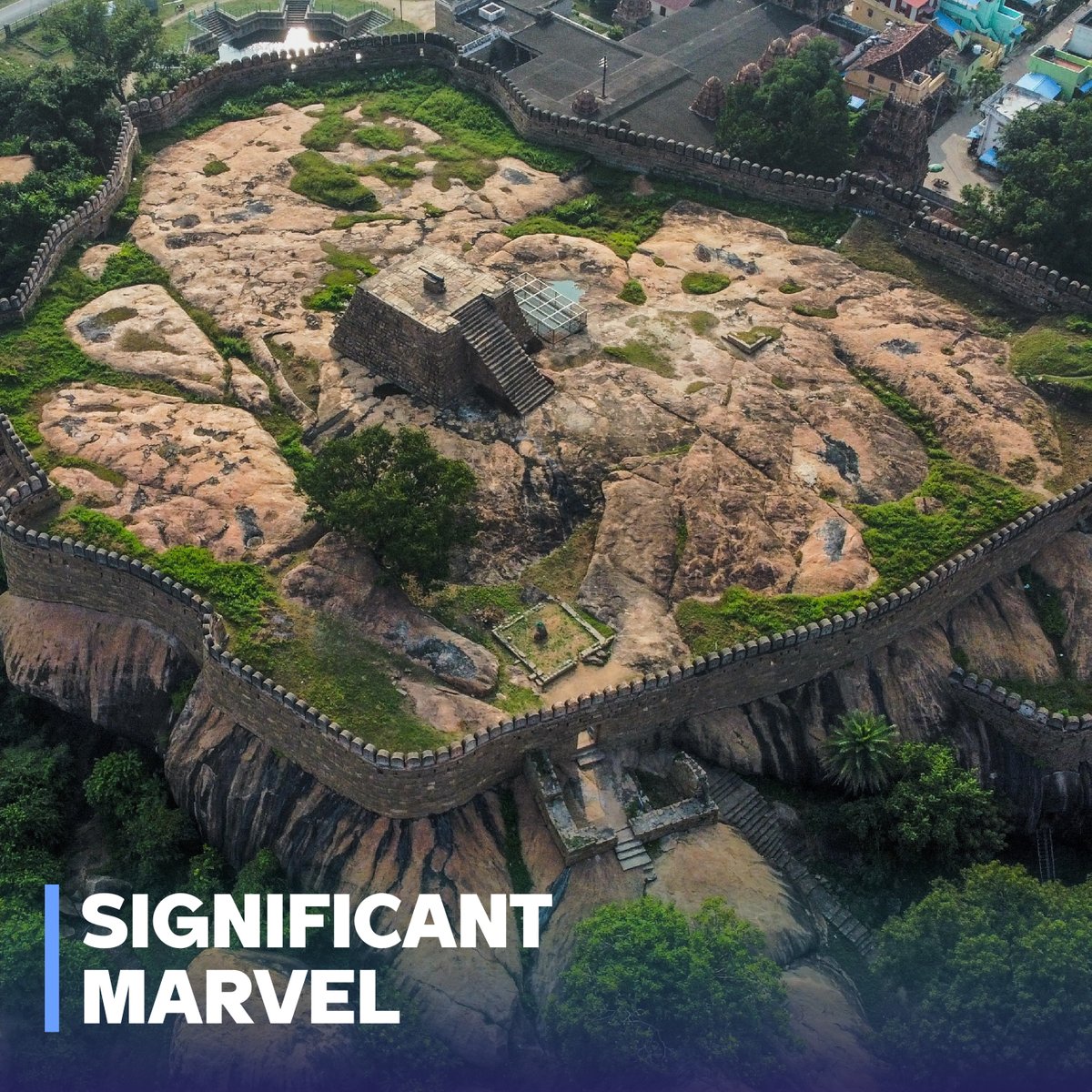 tntourismoffcl's tweet photo. Thirumayam Fort, Pudukottai, Tamil Nadu!

A majestic fort atop a #hill is an unexplored #heritage wonder that stands in all its splendour, overlooking Pudukottai! 

#thirumayamfort #pudukottai #beautiful #wanderlust #architecture #tntourism #tntourismoffcl #wherestoriesneverend https://t.co/RzdYw3bjLg