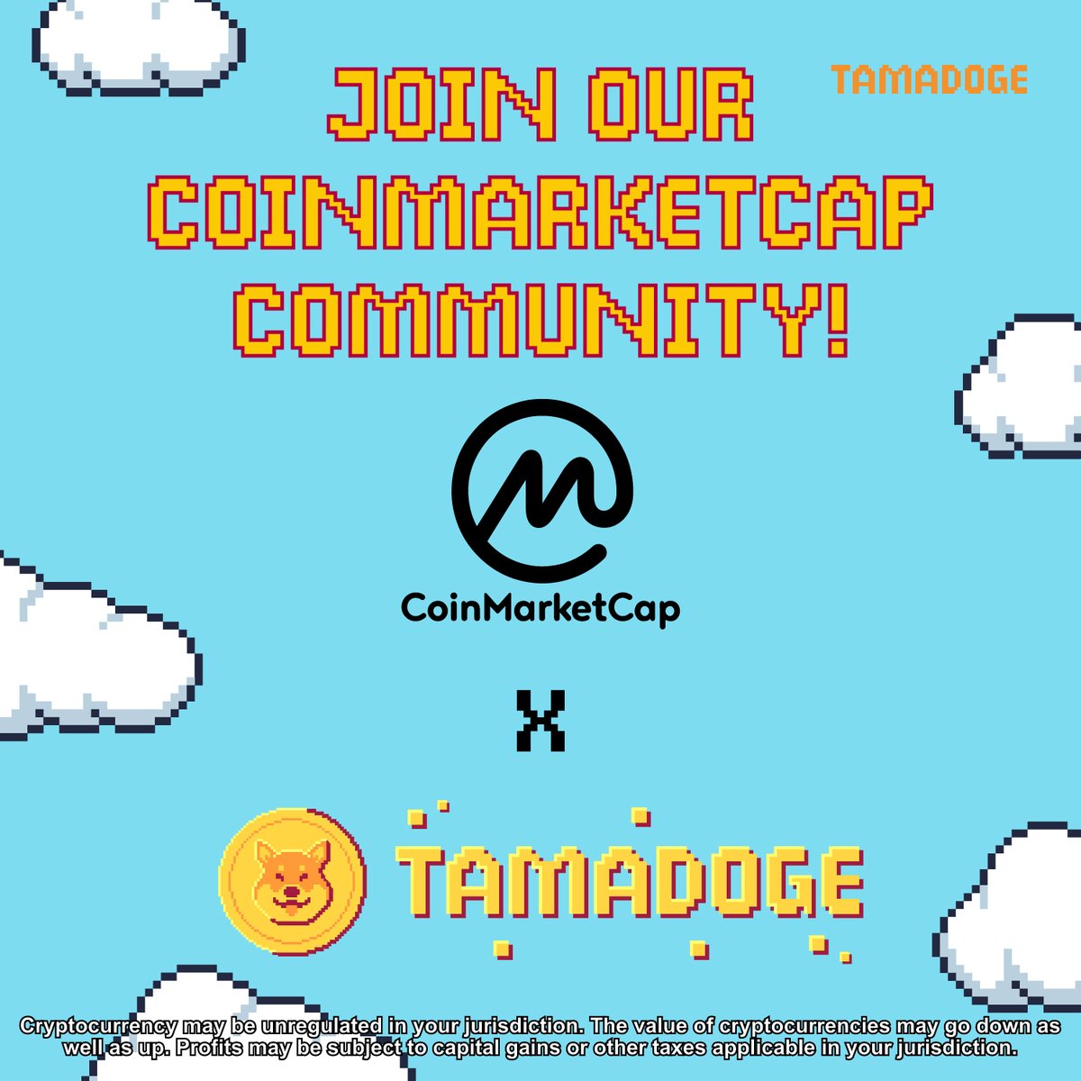 TAMADOGE (@tamadogecoin) on Twitter photo Make Sure You Follow Us Now On <a href="/CoinMarketCap/">CoinMarketCap</a> ⬇️
bitesly.io/box_449d759995…
Let's Get Back On The Trending List 💪 Make Sure You Follow Us Now On <a href="/CoinMarketCap/">CoinMarketCap</a> ⬇️
bitesly.io/box_449d759995…
Let's Get Back On The Trending List 💪
