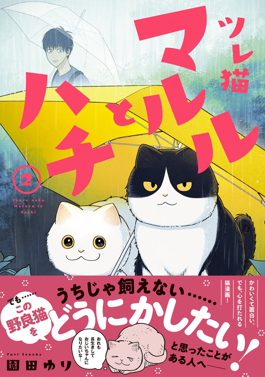 【告知】『ツレ猫 マルルとハチ』2巻の発売日は2022年10月12日です!🐈🐈‍⬛
紙の本も電子書籍もamazonや各書店から予約できます
よろしくお願いします🐱🐱🐱

amazon↓
https://t.co/XmoydvfqWC 