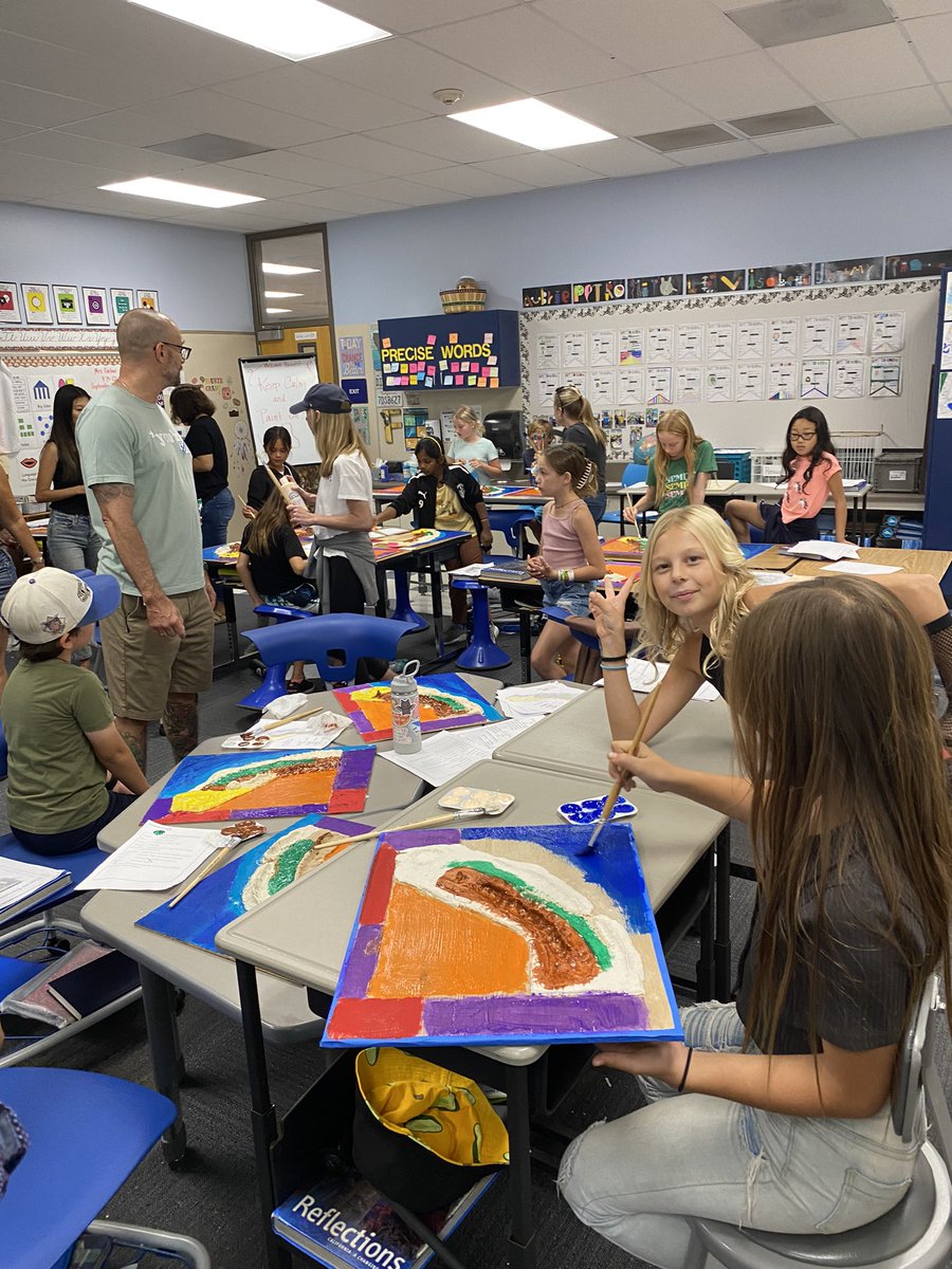 What a fabulous week creating and painting California dough maps! 🎨 <a href="/BESTigersOPUSD/">Brookside</a> <a href="/oakparkusd/">Oak Park USD</a>