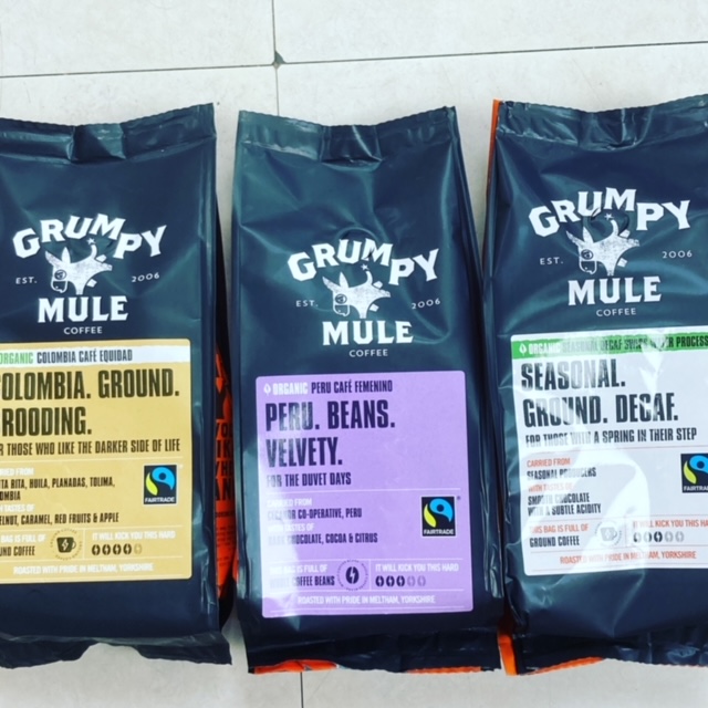 Calling all coffee lovers! <a href="/GrumpyMule/">Grumpy Mule Speciality Coffee</a> coffee now in stock! 
Pop in to pick up a bag to try - beans, ground and decaf available.
#fairtradeeveryday #grumpymule #coffeelovers